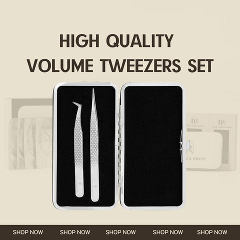 High Quality Volume Tweezers Set